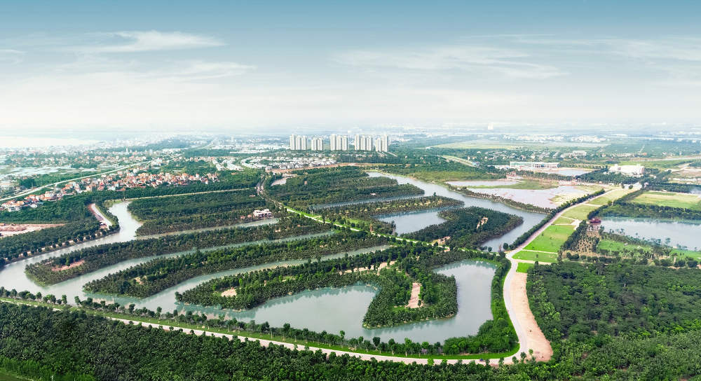 Vị trí biệt thự đảo Ecopark Grand