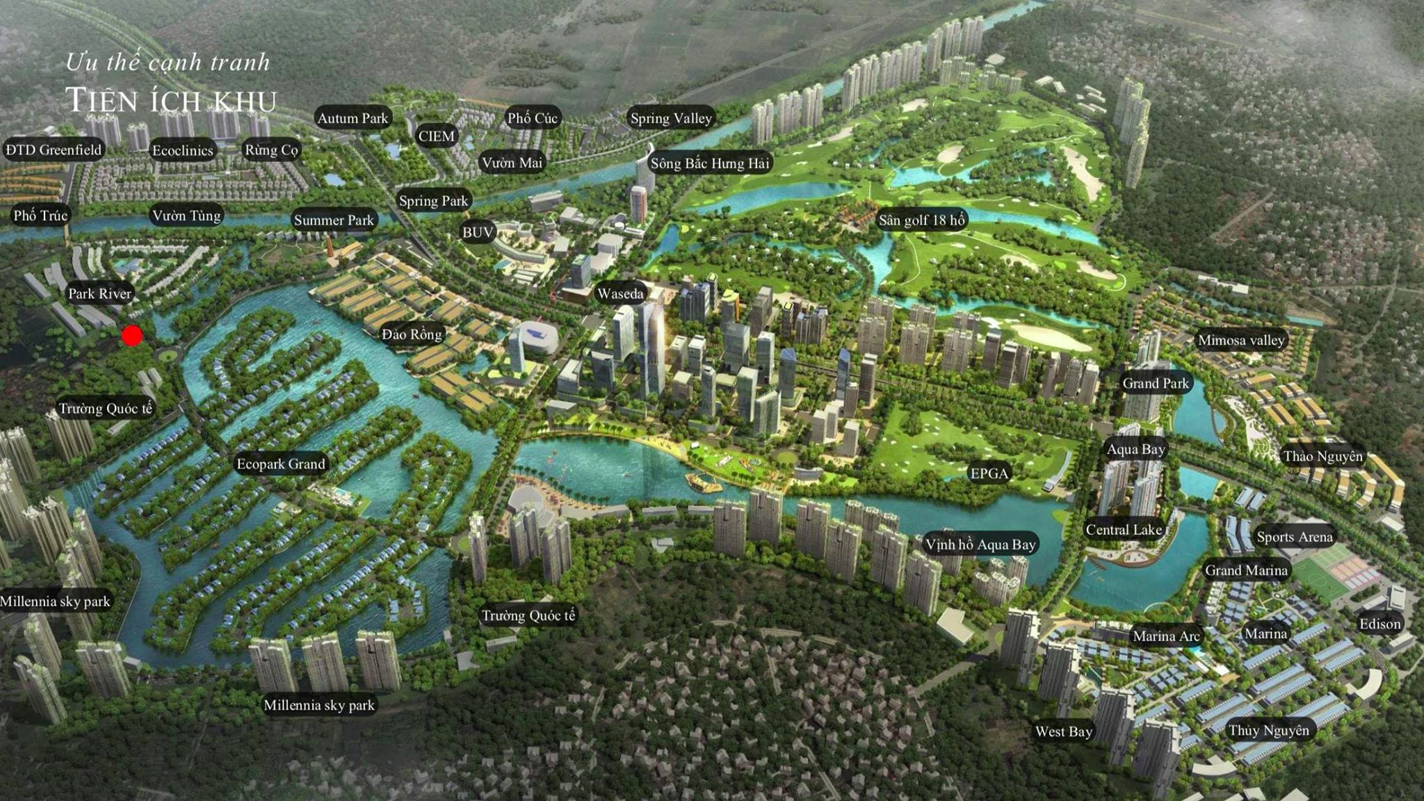 Bản đồ Ecopark