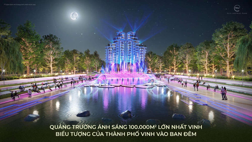 Ecopark Vinh đại lộ ánh sáng