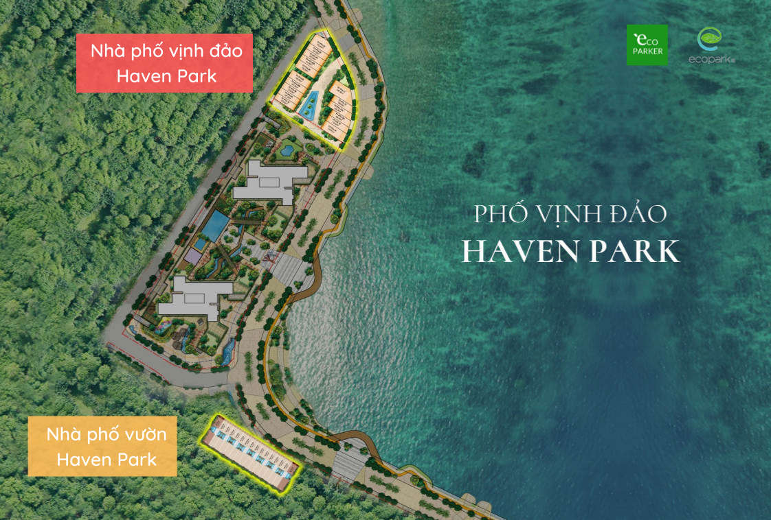 Vị trí nhà phố Haven Park