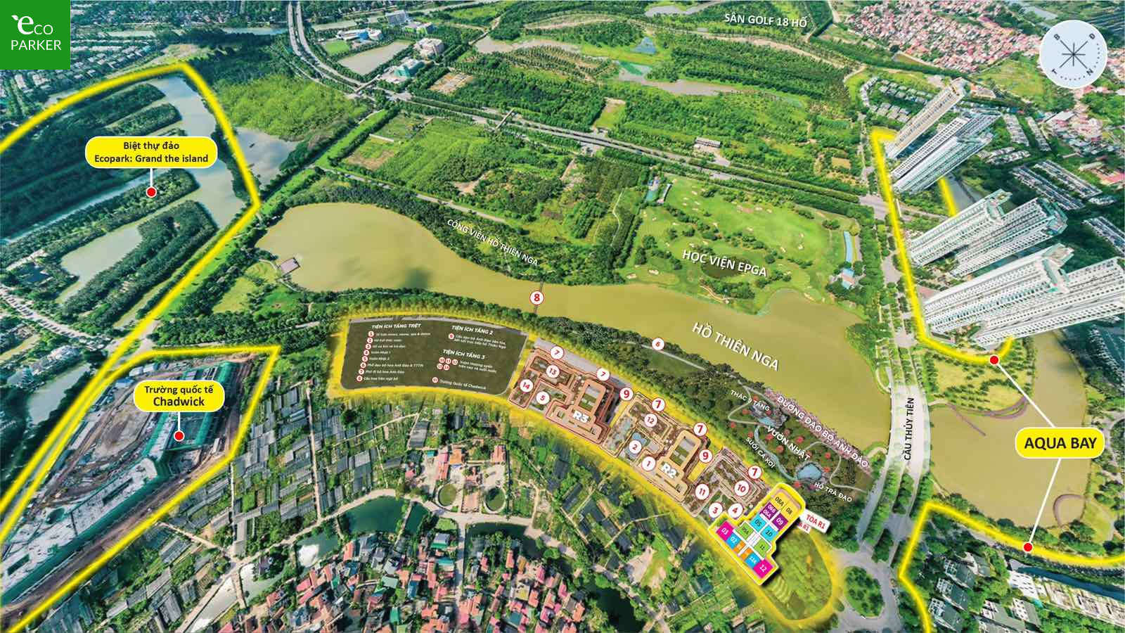 Vị trí Swan Lake Onsen Ecopark