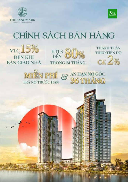 Chính sách bán hàng Landmark Ecopark
