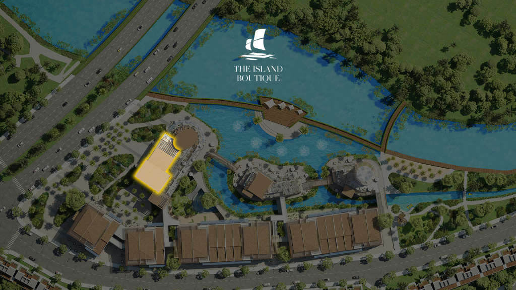 The Island Mall Ecopark, trung tâm thương mại mặt nước Ecopark - Phân khu The Island Boutique