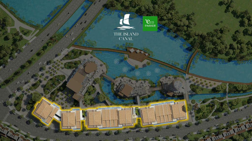 The Island Mall Ecopark, trung tâm thương mại mặt nước Ecopark - Phân khu The Island Canal