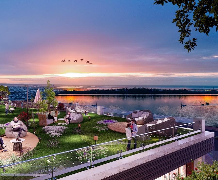 Phố đi bộ Hàn Quốc Ecopark - Chill bar