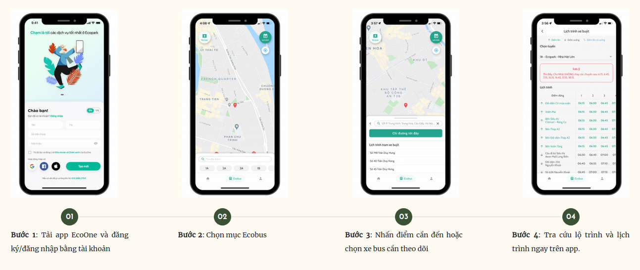 Định vị xe bus Ecopark