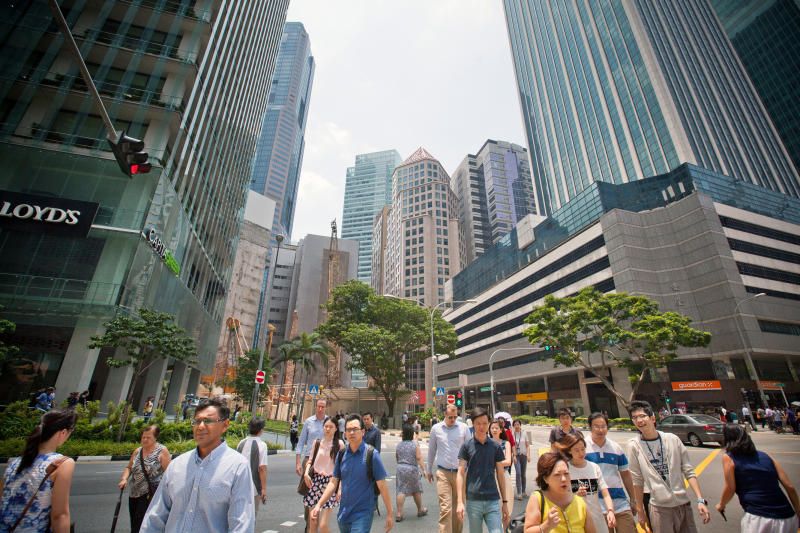 Quận tài chính CBD Singapore