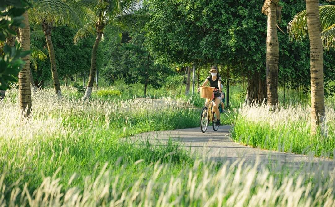 Vỉa hè ở Ecopark