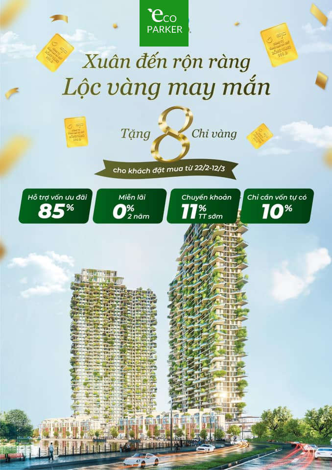 Căn hộ studio Sol Forest Ecopark - khai xuân tặng 8 chỉ vàng