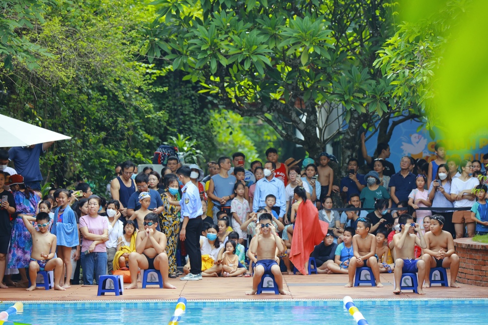 Hình ảnh đẹp tại giải bơi Ecopark 2022