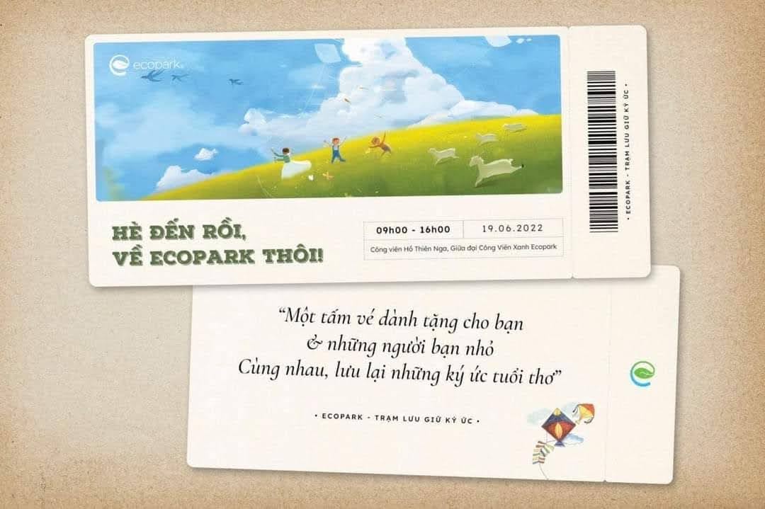 Hè đến rồi, về Ecopark thôi