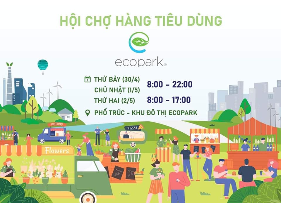 Hội chợ hàng tiêu dùng Ecopark 2022