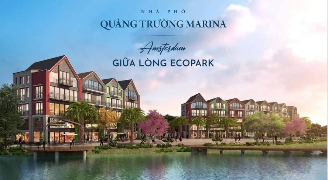 Nhà phố quảng trường Marina Ecopark