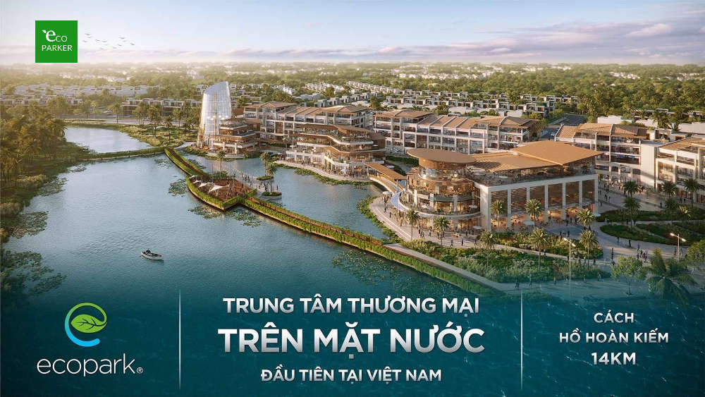 The Island Mall Ecopark, trung tâm thương mại mặt nước