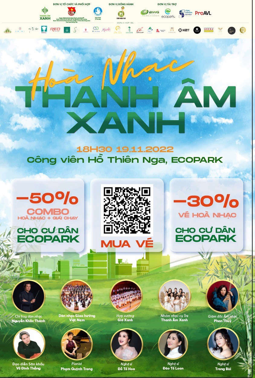 Hòa nhạc Thanh âm xanh Ecopark 2022
