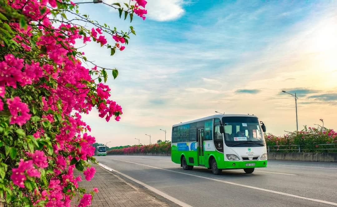 Xe buýt Ecopark hoạt động lại sau dịch Covid